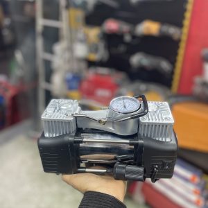 کمپرسور باد فندکی دو سیلندر با لوازم کلایمکس